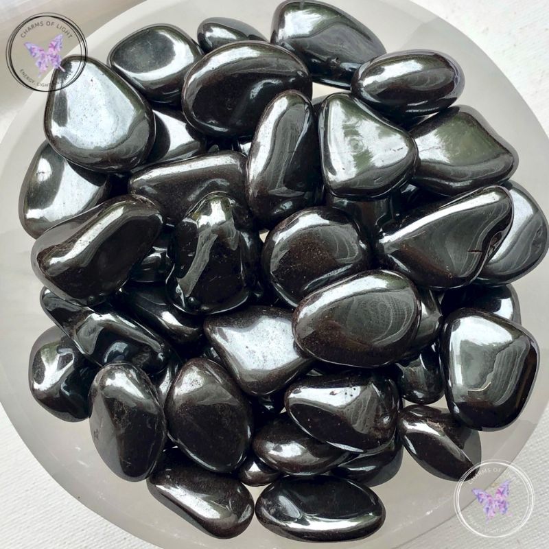 Hematite Tumble Stone - L